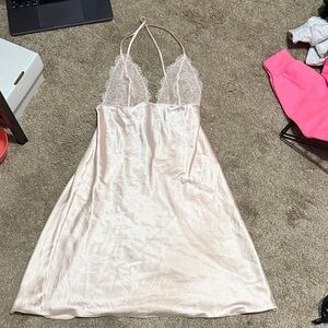 Victoria's Secret Cream Lace Chemise